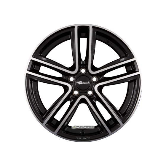 RC DESIGN - RC27 SCHWARZ GLANZ VOLL-POLIERT (SGVP) 7,5X17 LK:5/112 ET:52 ML:66,7